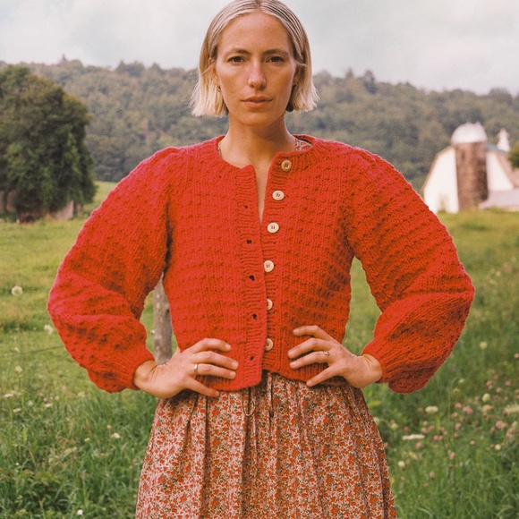 Christy Dawn Sweaters - Christy Dawn Crimson Nola